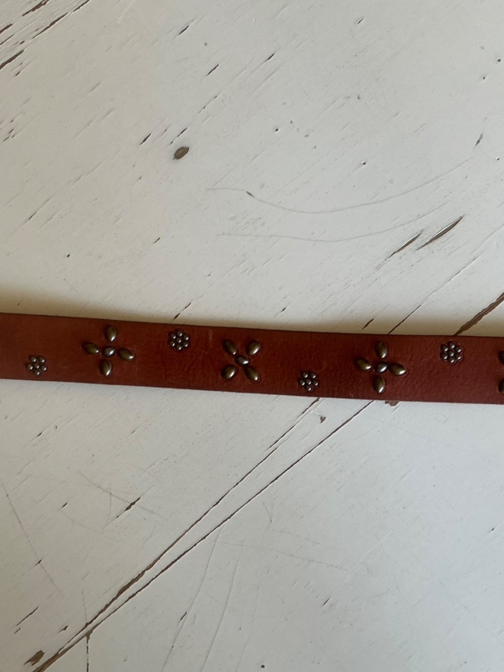 American Eagle studded leather belt Large - Picture 9 of 15